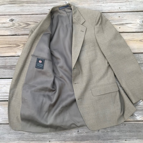 Christian Brooks Men Blazer Sport Coat Jacket 40R - Picture 8 of 8